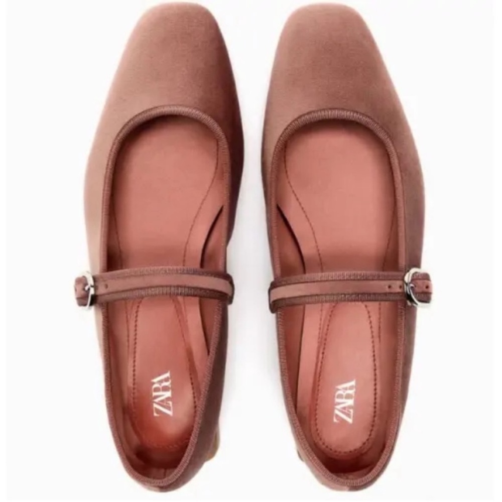 Zara ballet flats, sz 9, NWOT
